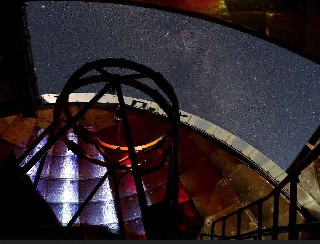 A view of the night sky