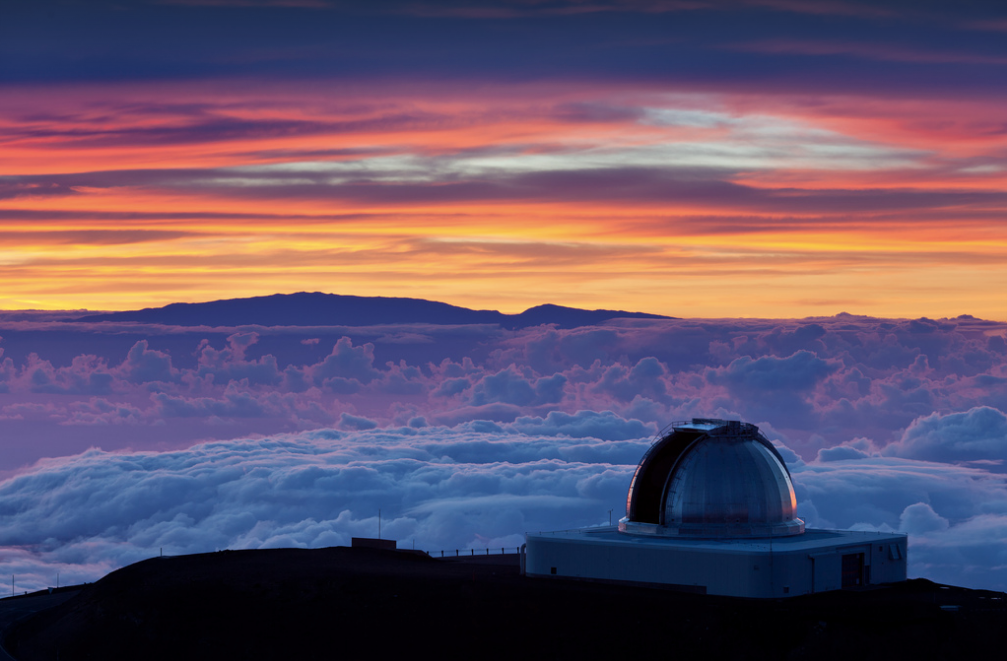 Sunset at the IRTF
