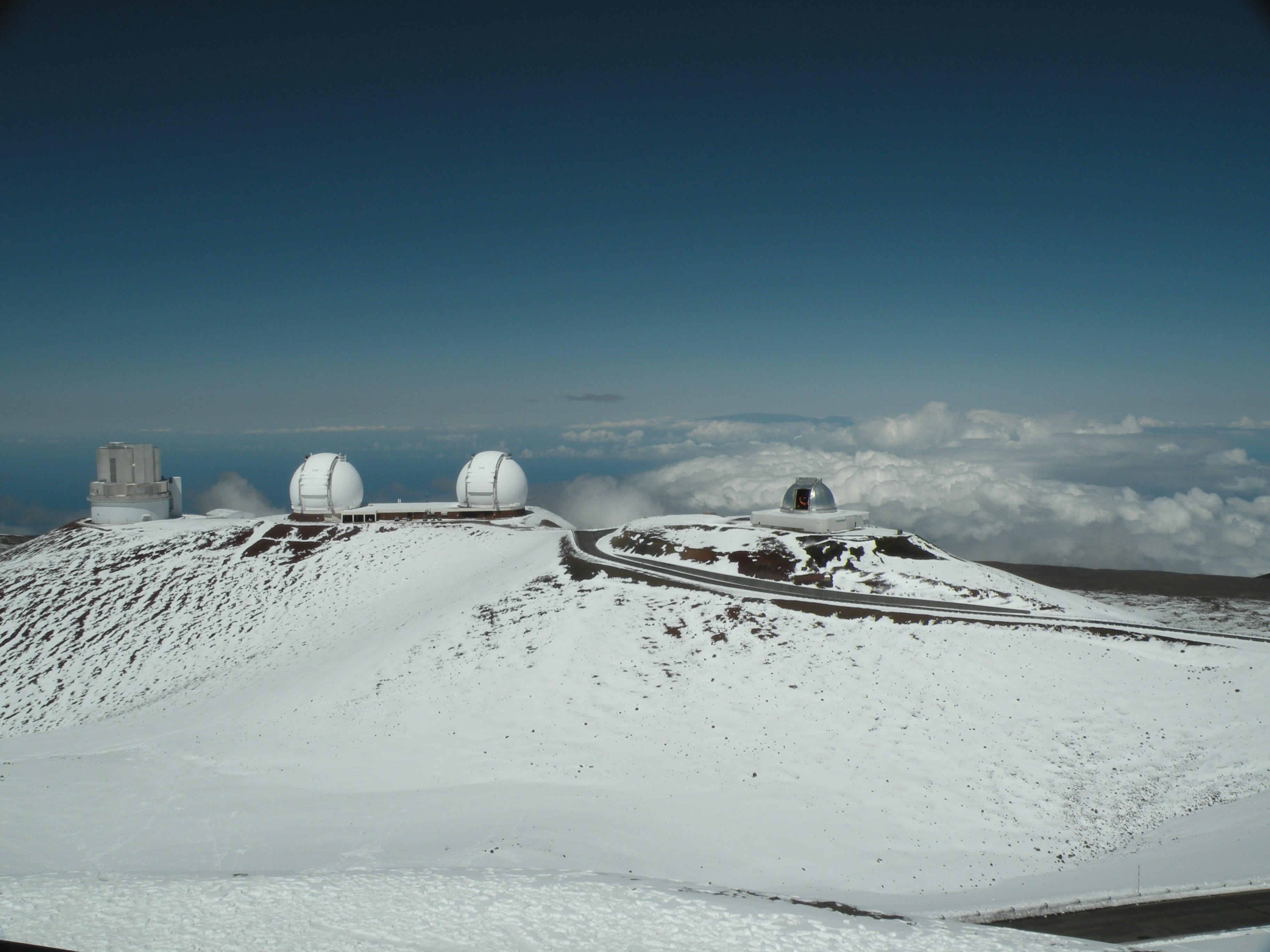 A view of the summit