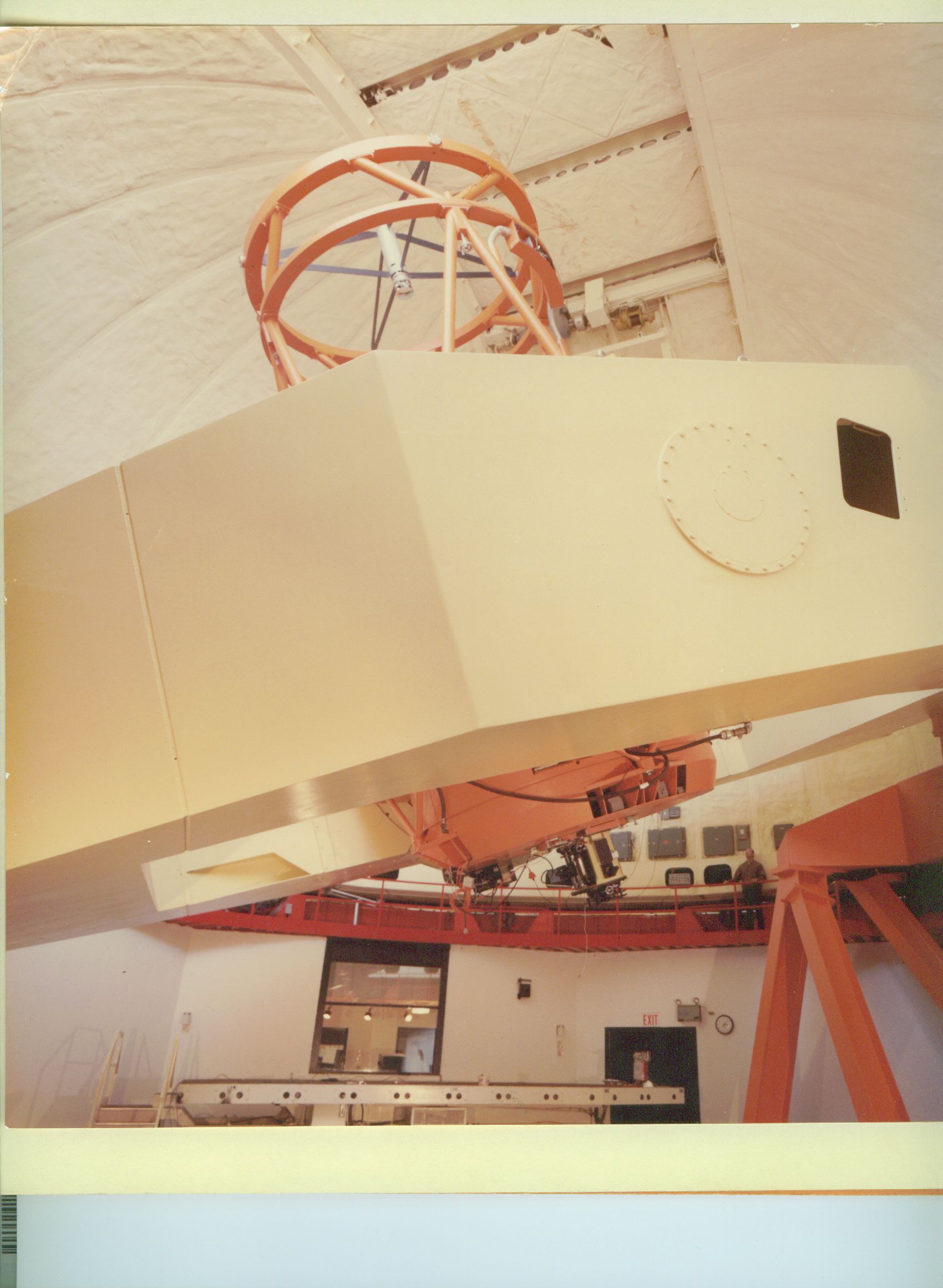 View from inside the IRTF