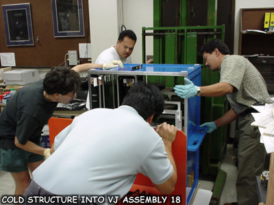 Coldstructure into VJ Assembly 18