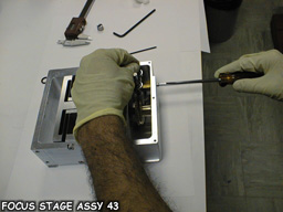 focus stage assy 43