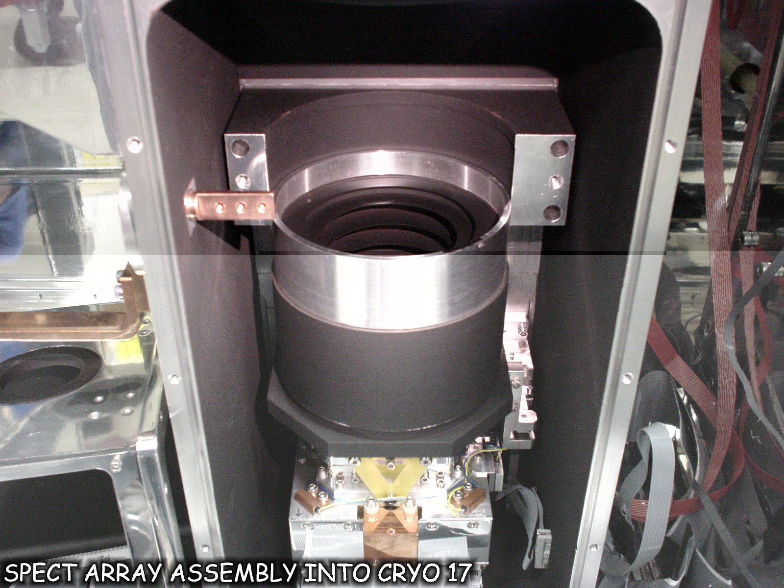 spect array assembly into cryo 17