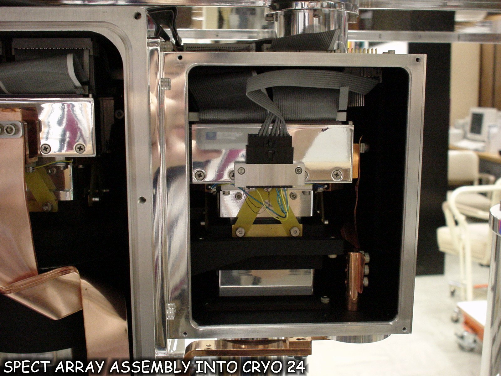 spect array assembly into cryo 24