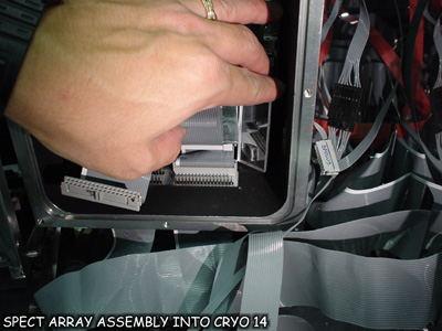 Spect Array Assembly Into Cryo 14