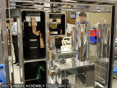 Spect Array Assembly Into Cryo 21