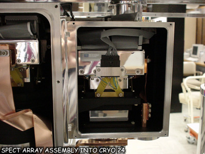 Spect Array Assembly Into Cryo 24